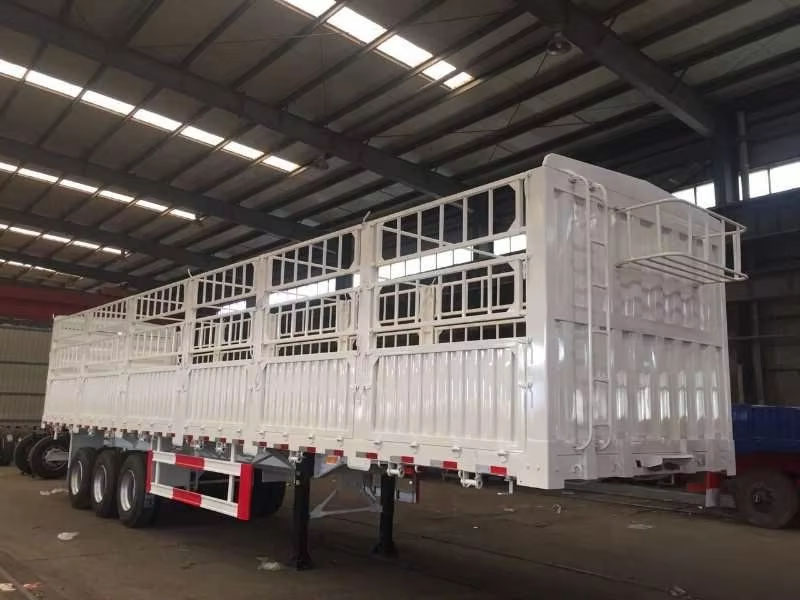 High-Tensile Steel Fence Semi Trailer