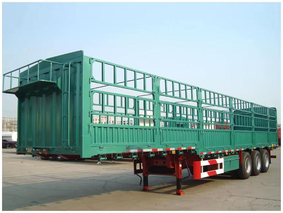 High Strength Carbon Steel Fence Semi Trailer