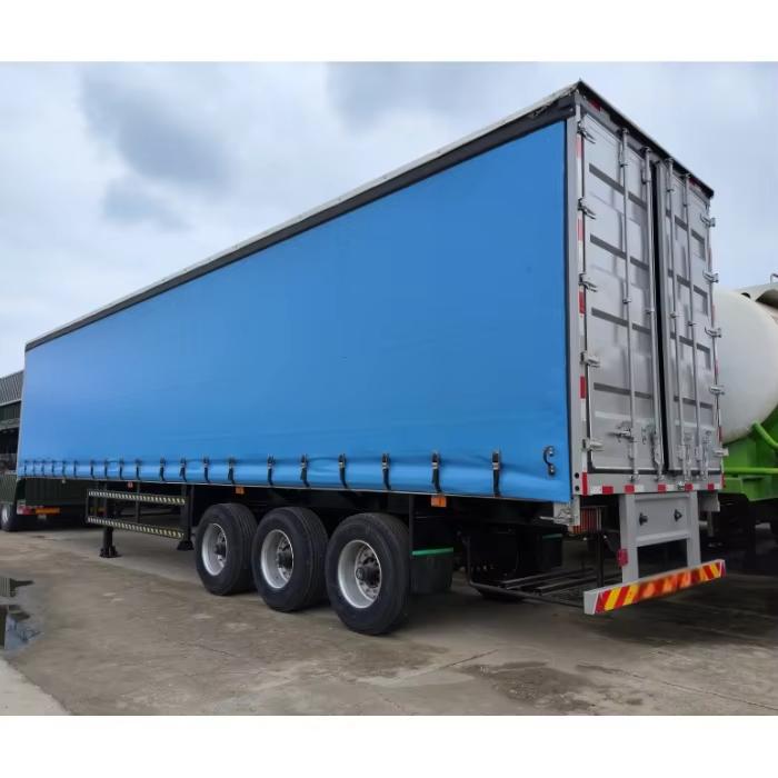 Double Deck Curtain Side Trailer for Maximum Capacity
