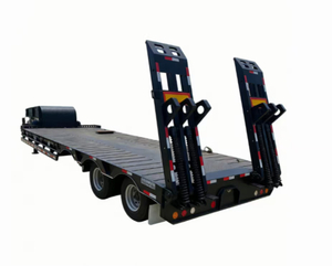 High-Performance Lowbed Semi Trailer for Heavy-Duty Transport