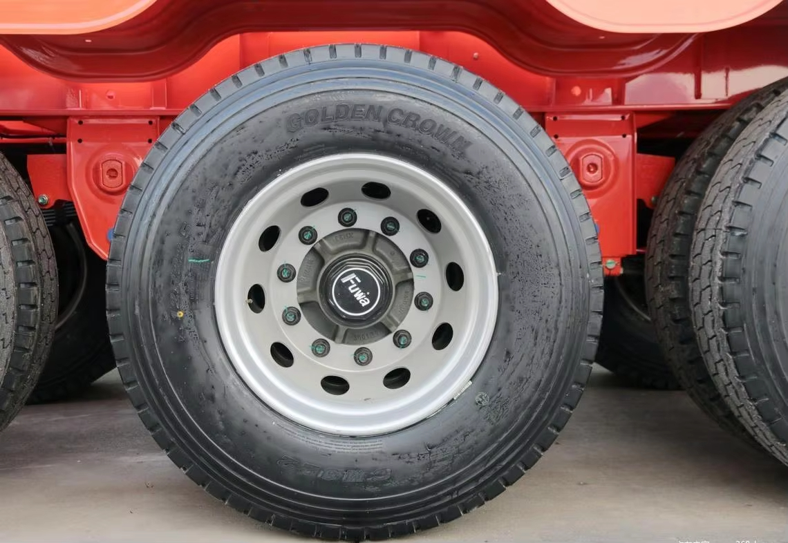 20ft Dual-axle Skeleton Chassis Trailer for Port Logistics
