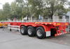 40ft Tri-axle Skeleton Semi Trailer for Container Transport