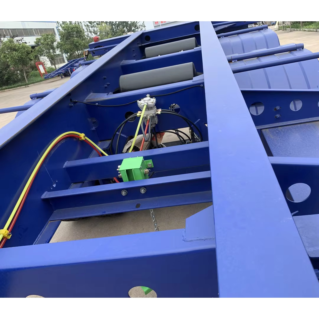High Strength Steel Skeleton Chassis for Heavy Container Hauling