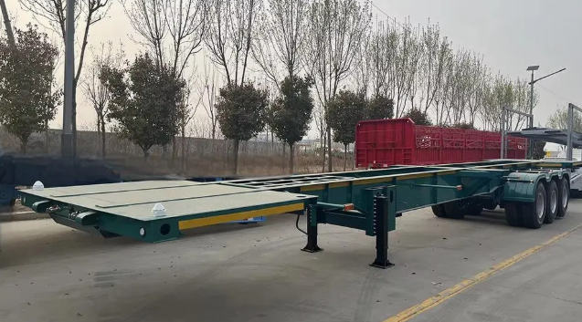  40FT Shipping Container Skeleton Trailer