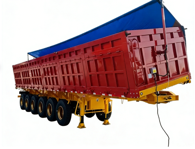 Hydraulic Side Unloading Semi Trailer