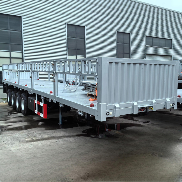 High-Tensile Steel Fence Semi Trailer