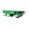 Chengxin High Strength 3 Axle Flatbed Semi Trailer for Container and Bulk Cargo Transport