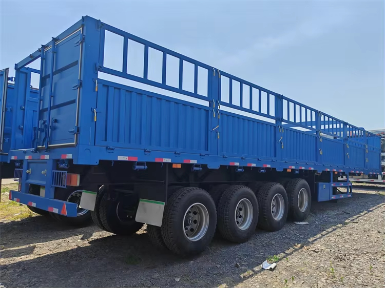 Tri-axle Dropside Cargo Trailer with 1200mm Sideboards