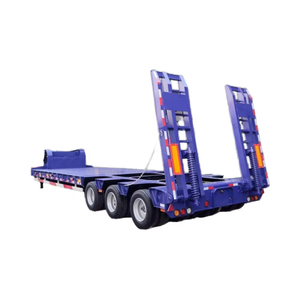 High Capacity Chengxin Lowbed Semi Trailer for Heavy Loads