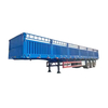 Removable Side Board Flatbed Semi Trailer