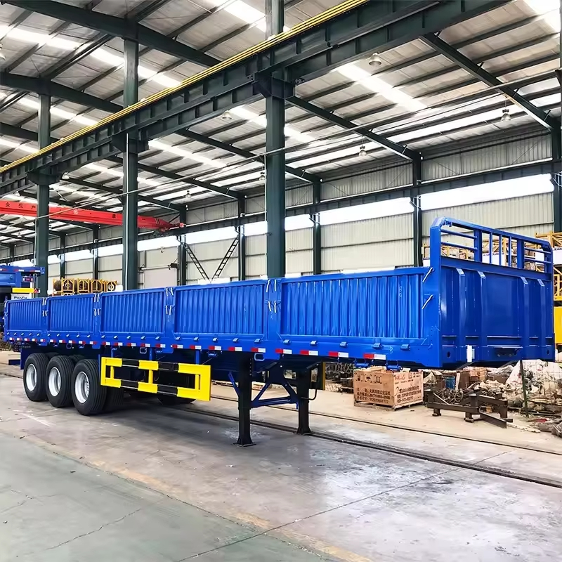 Removable Side Board Flatbed Semi Trailer