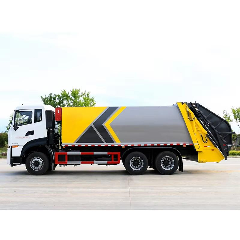 Dongfeng 4x2 5-8 CBM Rear Loader Garbage Compactor Truck