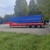 3 Axle 60 Ton Lowbed Semi Trailer Heavy Duty Excavator Transport Trailer