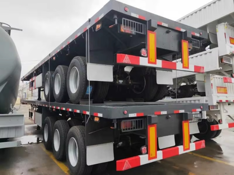Precision Flatbed Trailer | Optimized Tare Weight for Maximum Payload