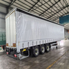 Weatherproof PVC Curtain Side Cargo Trailer