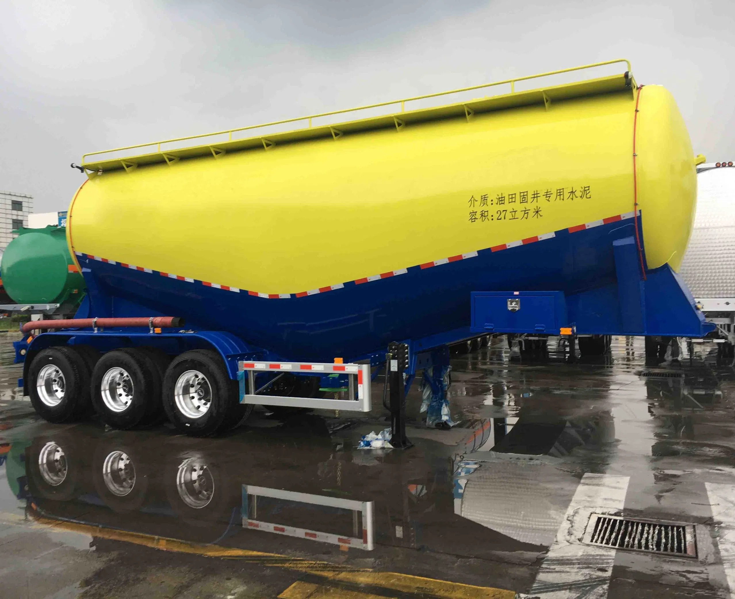 V-Shape Bulk Cement Tanker Trailer