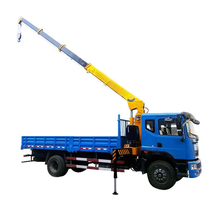 Heavy-Duty Telescopic Boom Crane Truck for Construction Projects