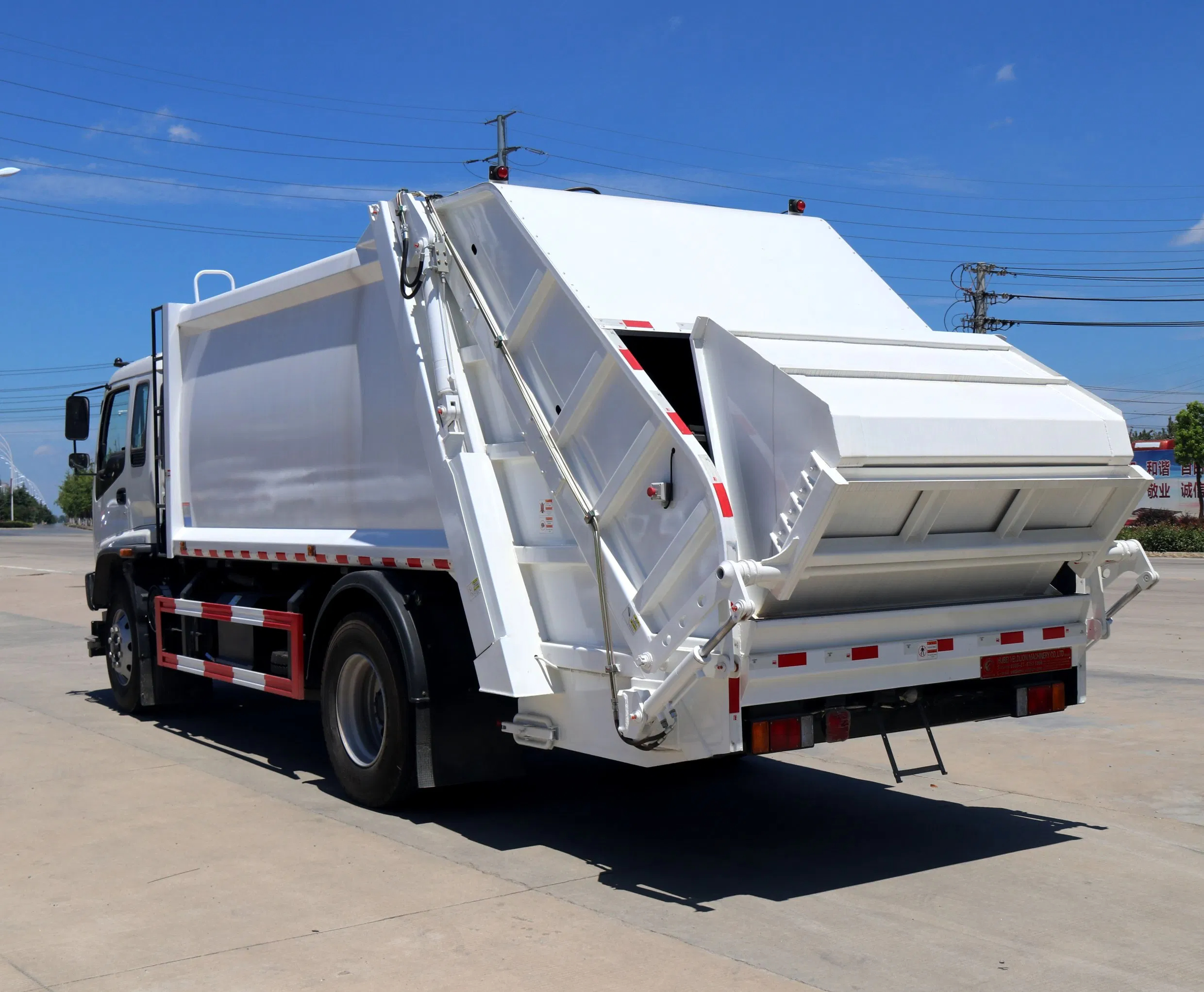 Heavy-Duty 15-Ton Waste Compression Garbage Truck