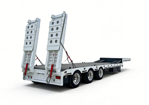 Durable Lowboy Trailer for Cargo Transport and Heavy Equipment
