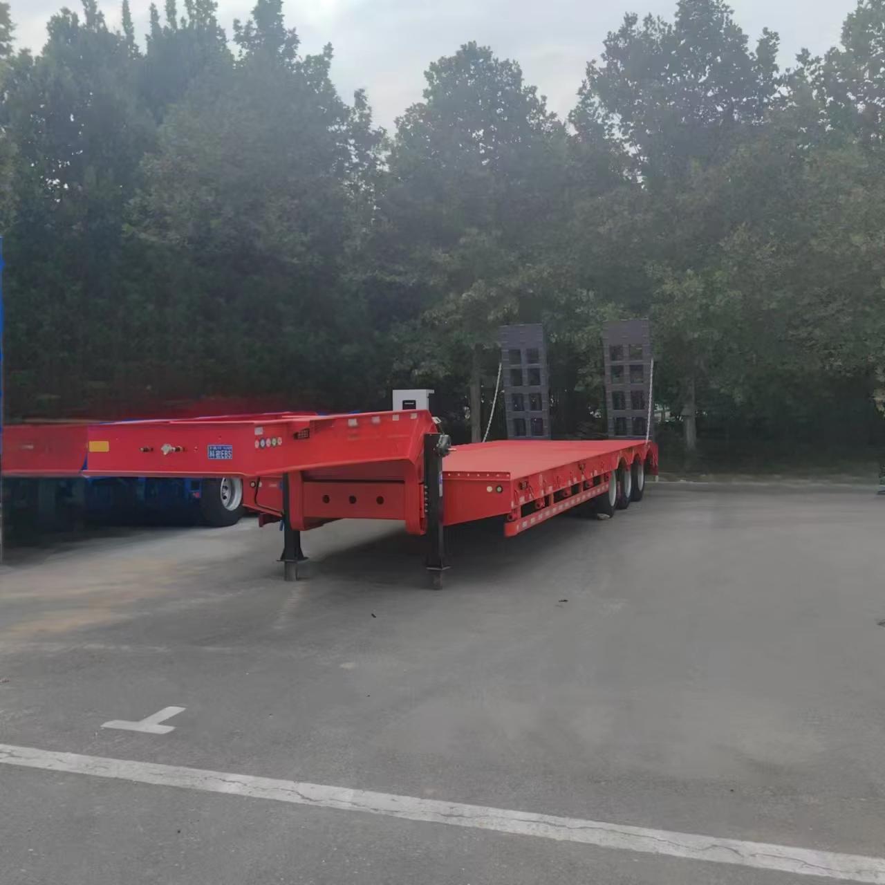 Gooseneck Lowbed Extendable Platform Trailer