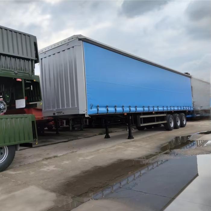 Double Deck Curtain Side Trailer for Maximum Capacity