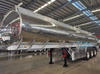 Heavy Duty Aluminum Alloy Fuel Tanker Trailer for Gasoline