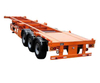 Heavy Duty Tri-Axle Flatbed Trailer | Multi-Purpose Semi Trailer for 20ft/40ft Containers