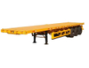 3 Axle Flatbed, 40ft Container Trailer, High Strength Semi Trailer