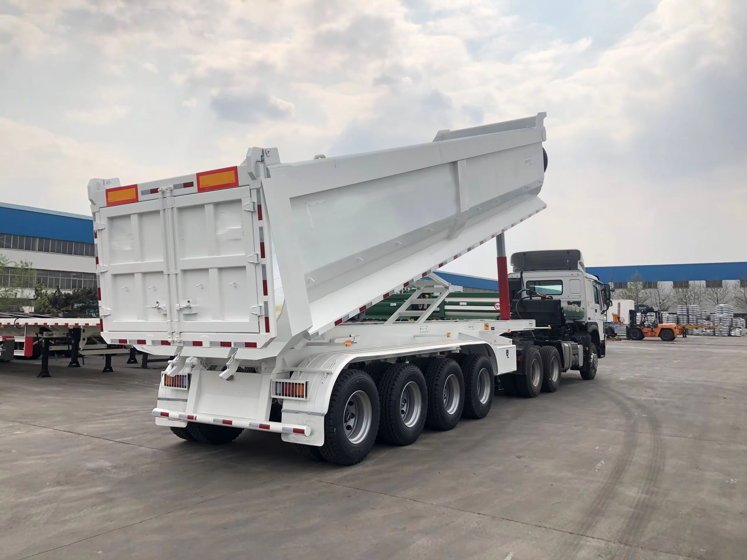 High-Capacity Chengxin Dump Semi Trailer