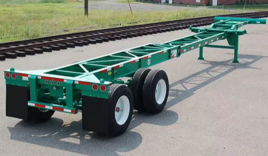  40FT Shipping Container Skeleton Trailer