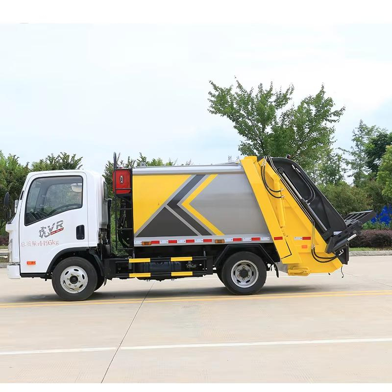 Heavy-Duty 15-Ton Waste Compression Garbage Truck