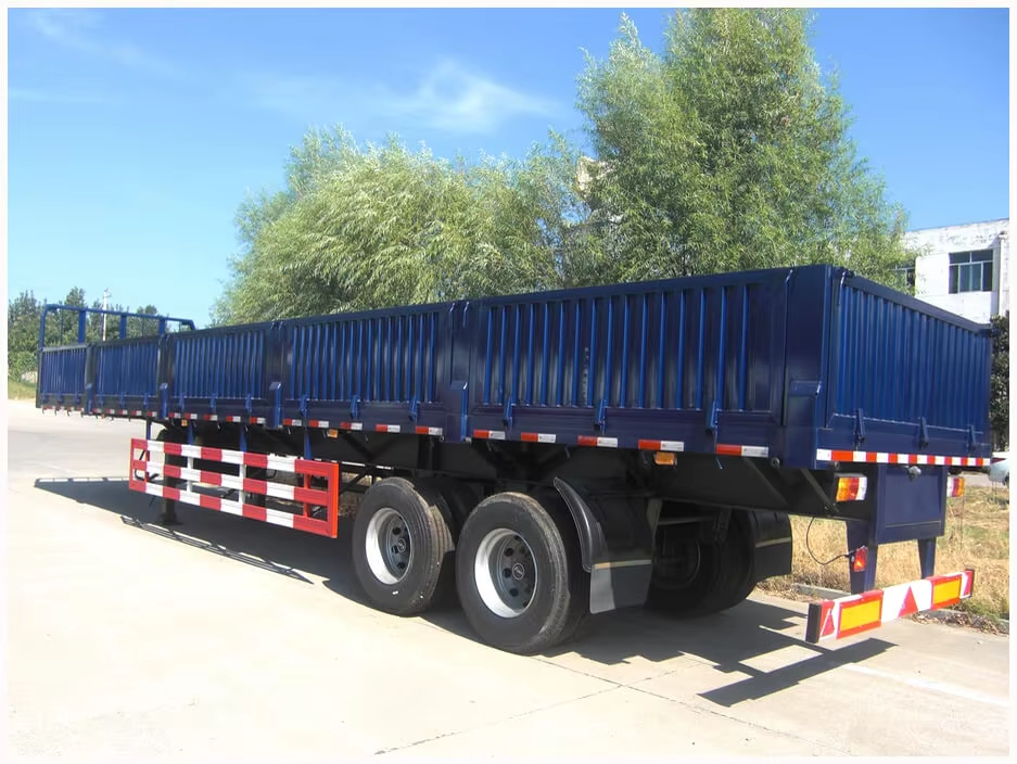 Tri-axle Dropside Cargo Trailer with 1200mm Sideboards