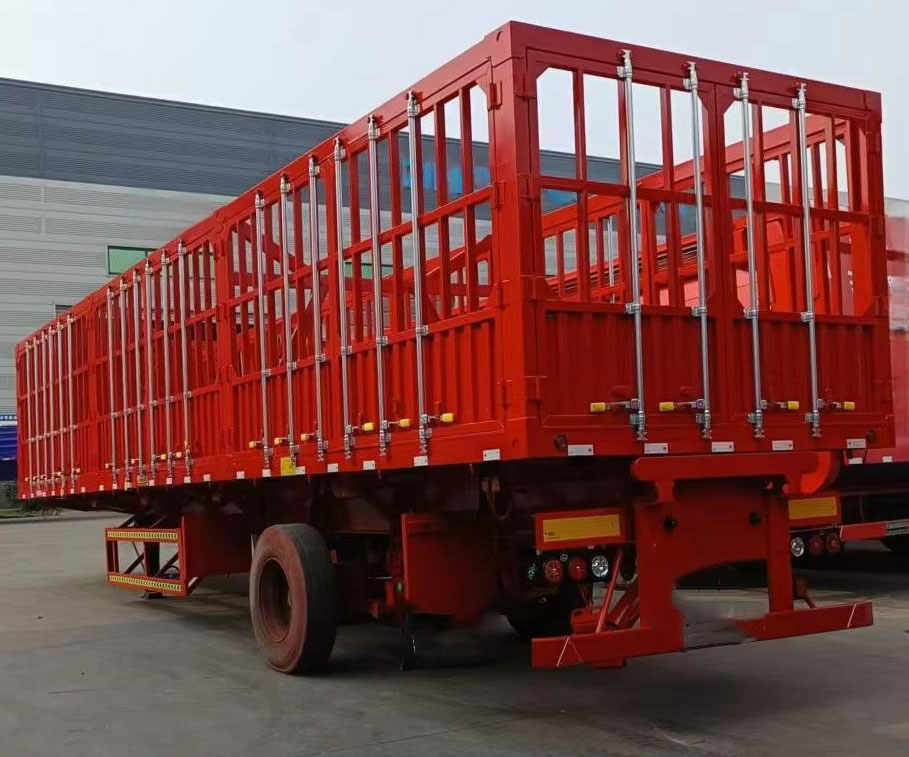 Large Capacity Dry Cargo Fence Semi Trailer