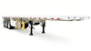 Heavy Duty Durable Flatbed Trailer (60-80 Tons Capacity) - Premium Steel