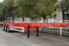 3 Axle Heavy Duty Skeleton Semi Trailer for Transport