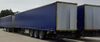 Heavy-Duty 40 Ton Self-Loading Cargo Semi Trailer with Curtain Side Design