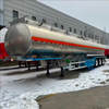 Heavy Duty Aluminum Alloy Fuel Tanker Trailer for Gasoline