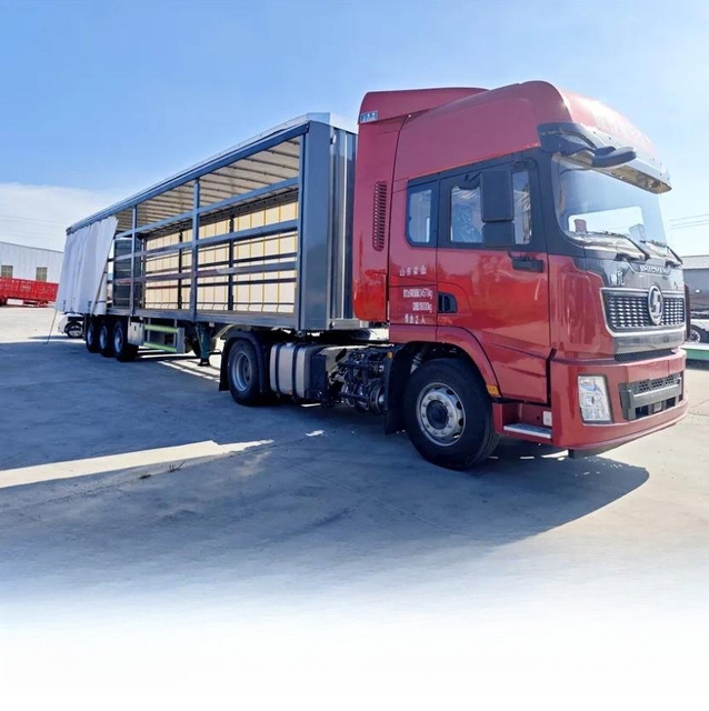 Heavy-Duty Van Semi Trailer Industrial Freight Transport Solutions 