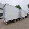 Lightweight Aluminum Van Semi Trailer Custom Dry Van Manufacturer 