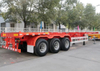 3 Axle Heavy Duty Skeleton Semi Trailer for Transport