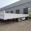 Heavy Duty 3 Axle 60-80 Tons Sidewall Semi Trailer for Cargo Transport