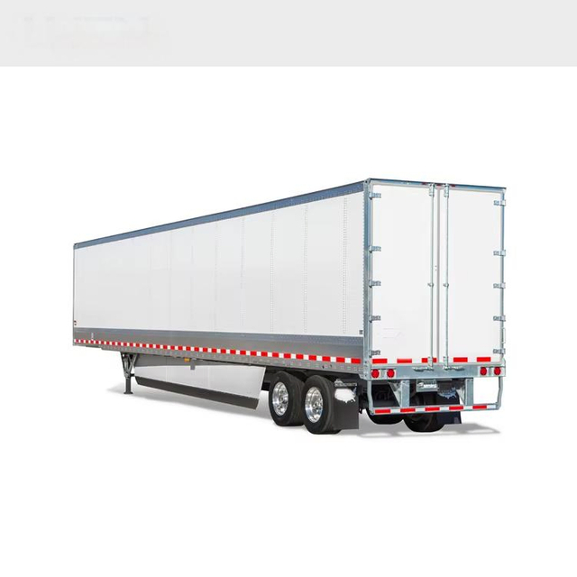Lightweight Aluminum Van Semi Trailer Custom Dry Van Manufacturer 