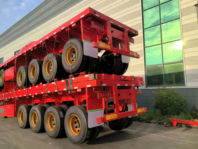 Precision Flatbed Trailer | Optimized Tare Weight for Maximum Payload