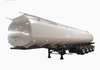 4-Compartment 45m³ Fuel Bowser Semi Trailer with Flow Meter