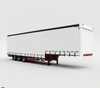 High Volume 45ft Curtain Side Semi Trailer Engineering Solution