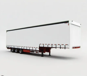 High Volume 45ft Curtain Side Semi Trailer Engineering Solution