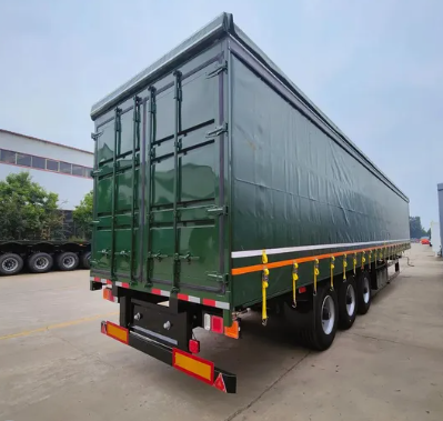 Reinforced Composite Plate Dry Van Trailer for Long-Haul Freight