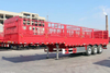 Heavy Duty Fence Semi Trailer – High Side Stake Trailer for Bulk Cargo