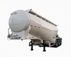 3 Axle 50 Ton W Type Cement Tanker Trailer for Construction Logistics