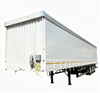 Fast Loading Sliding Curtain Cargo Trailer for Intermodal Transport